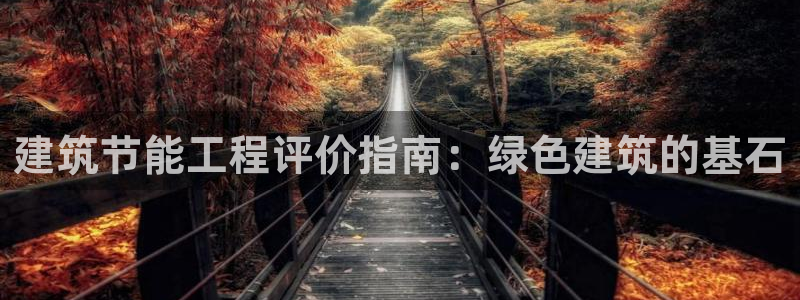 e尊电竞：建筑节能工程评价指南：绿色建筑的基石