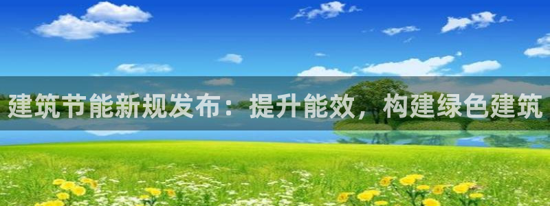 e尊平台：建筑节能新规发布：提升能效，构建绿色建筑