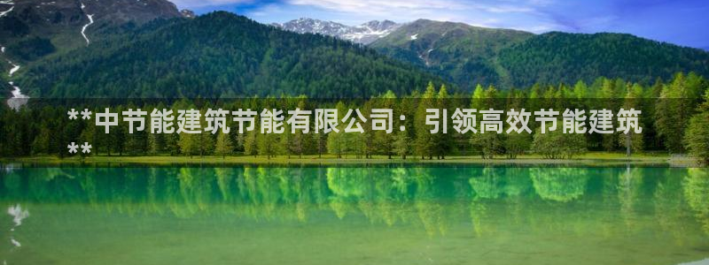 e尊国际官方网站：**中节能建筑节能有限公司：引领高效节能建筑
**