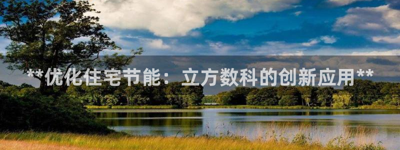 谁知道e尊国际的网址：**优化住宅节能：立方数科的创新应用**