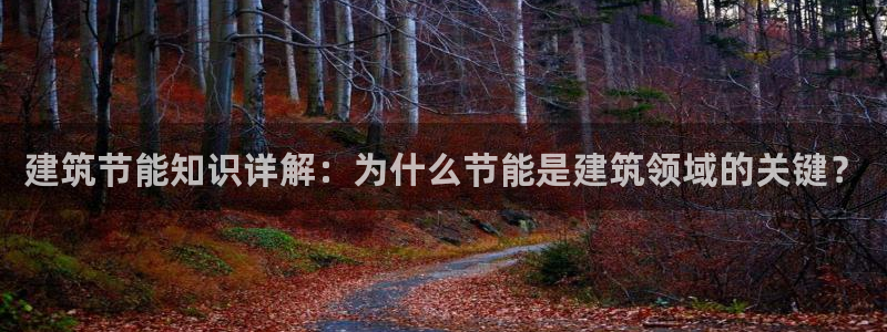 e尊国际是个黑网：建筑节能知识详解：为什么节能是建筑领域的关键？
