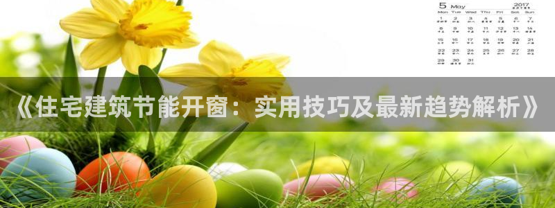 谁知道e尊国际的网址：《住宅建筑节能开窗：实用技巧及最新趋势解析》